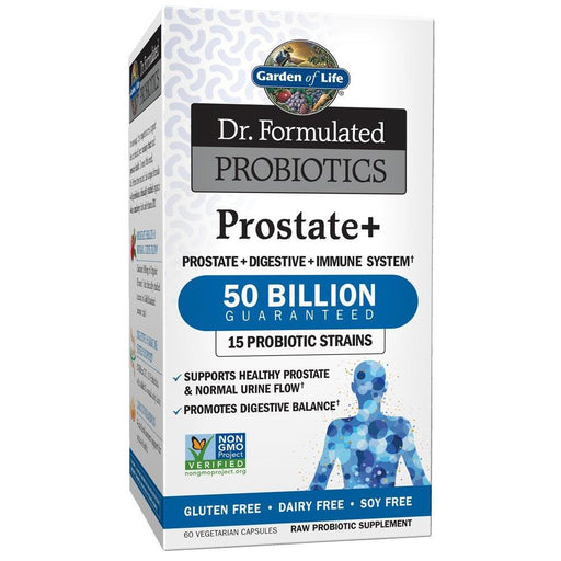 Garden of Life Vitamins, Minerals, Herbs & More Garden of Life Dr. Formulated Probiotics Prostate+ 60 Vege Caps