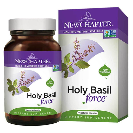 New Chapter Vitamins, Minerals, Herbs & More New Chapter Supercritical Holy Basil 120 Vegetarian Capsules