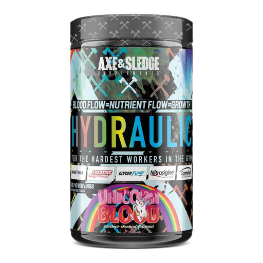 AXE & SLEDGE Sports Performance Recovery UNICORN BLOOD Axe & Sledge Hydraulic 40 Servings