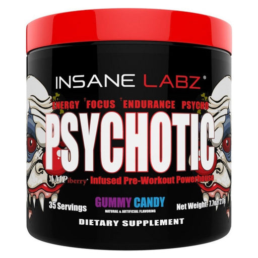 Insane Labz Sports Performance & - Recovery Gummy Candy Insane Labz Psychotic 35 Servings