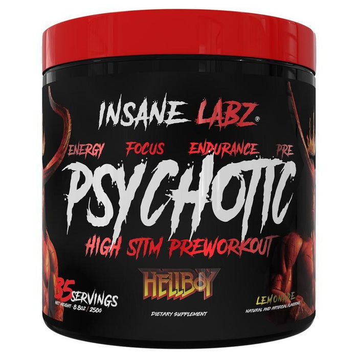 Insane Labz Sports Performance & - Recovery Lemonade Insane Labz Psychotic Hellboy 35 Servings