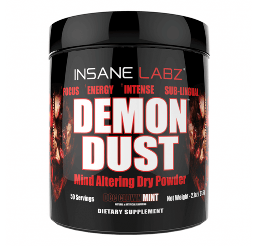 Insane Labz Sports Performance Recovery DCC Clown Mint Insane Labz Demon Dust 50 Servings (1693068329004)