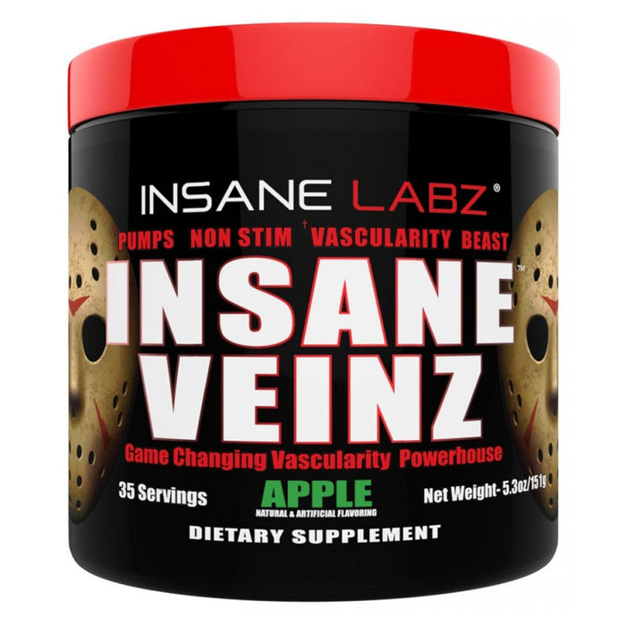 Insane Labz Sports Performance & - Recovery Apple Insane Labz Insane Veinz 35 Servings