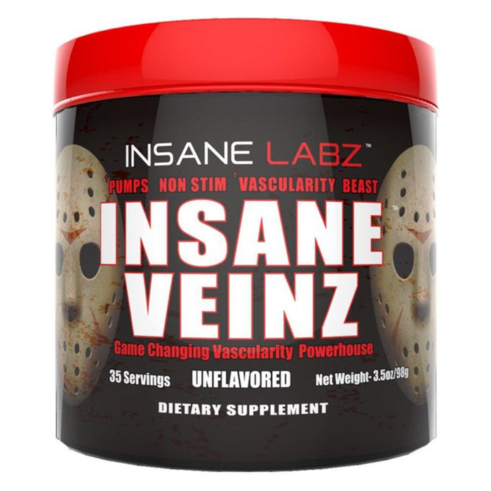 Insane Labz Sports Performance & - Recovery Unflavored Insane Labz Insane Veinz 35 Servings