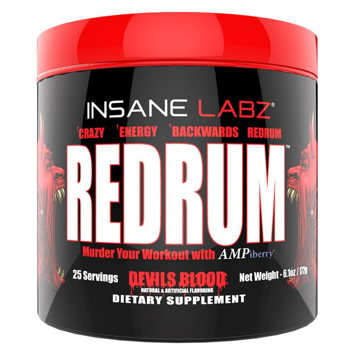 Insane Labz Sports Nutrition & More Devil's Blood Insane Labz Redrum 25 Servings