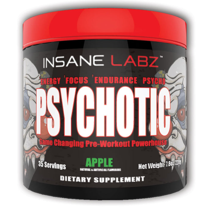 Insane Labz Sports Performance & - Recovery Apple Insane Labz Psychotic 35 Servings