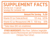 ZHOU Vitamins & Minerals ZHOU Vitamin D3 + K2 60 Capsules