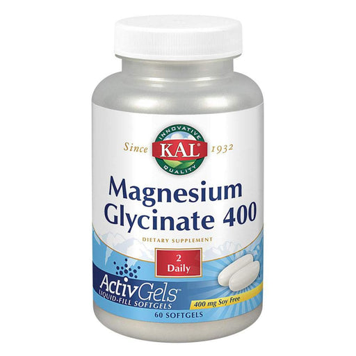 Kal Vitamins & Minerals Default Kal Magnesium Glycinate 400mg 60SG