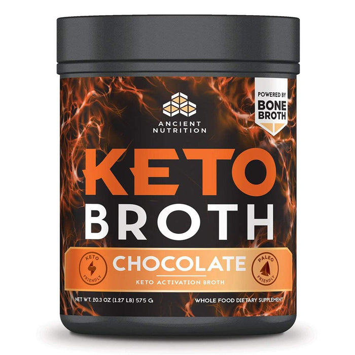 Ancient Nutrition Sports Nutrition & More Chocolate Ancient Nutrition Keto Broth 20 Servings