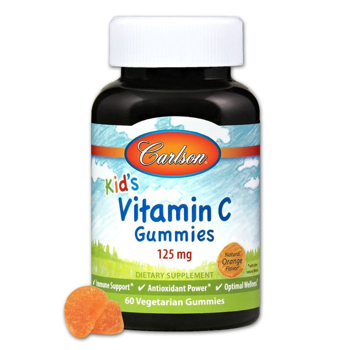 Carlson Vitamins & Minerals Default Carlson KIDS VITAMIN C GUMMIES 60G (1115145044012)