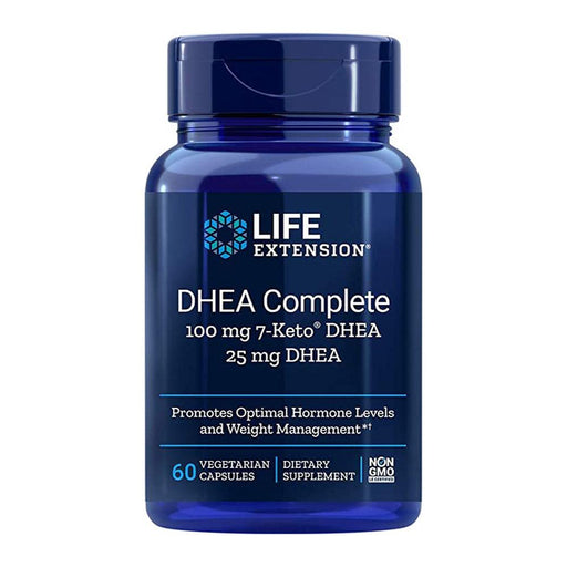 Life Extension Sports Performance Recovery Life Extension DHEA Complete 100mg 7-Keto DHEA 25mg 60 Caps