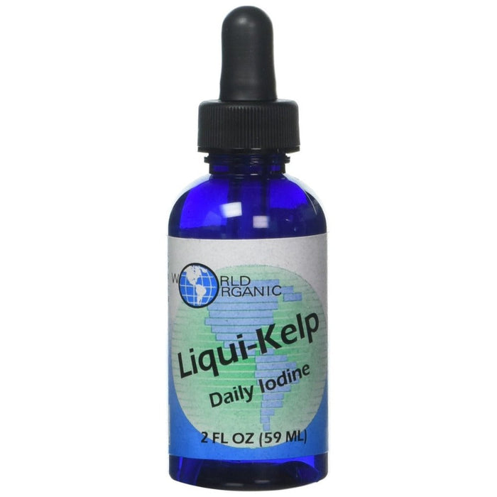 World Organic Liqui-Kelp Daily Iodine 2 Fluid Ounces