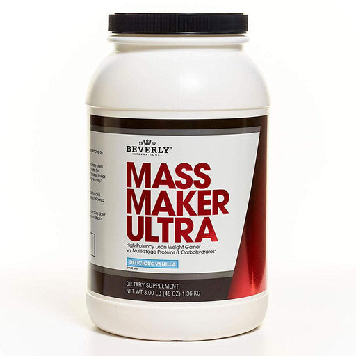 Beverly International Sports Nutrition & More Vanilla Beverly International Mass Maker Ultra 3 Lbs