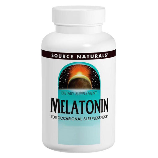 Source Naturals Vitamins, Minerals, Herbs & More Source Naturals Melatonin 1mg 100 tabs (580486692908)