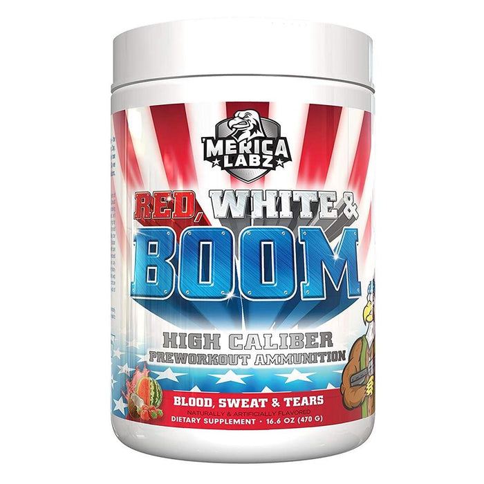 'Merica Labz Sports Nutrition & More Blood, Sweat & Tears 'Merica Labz Red, White, & Boom 20 Servings