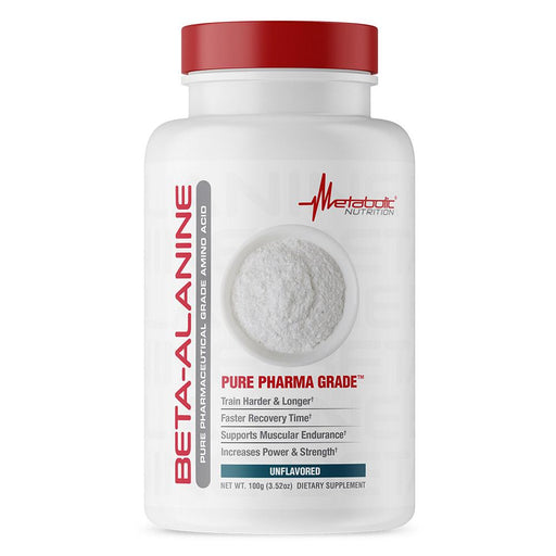 Metabolic Nutrition Amino Acids Default Metabolic Nutrition Beta-Alanine 100g (1864774385708)