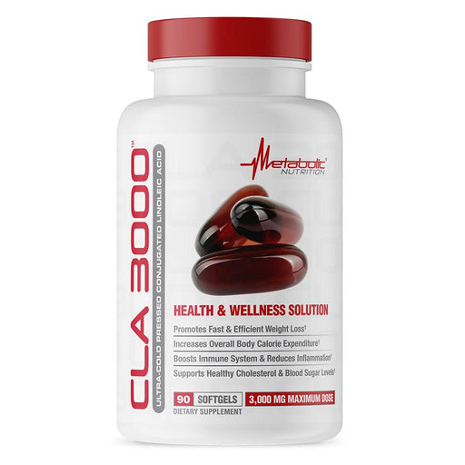 Metabolic Nutrition Fat Burner Default Metabolic Nutrition CLA 3000 90 Softgels (1798505693228)