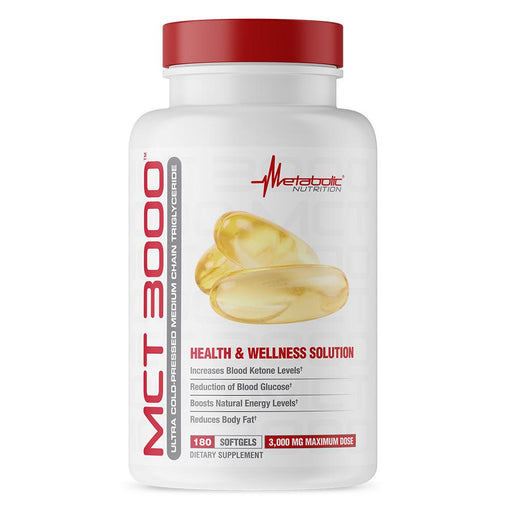 Metabolic Nutrition Essential Fatty Acids & - Oils Default Metabolic Nutrition MCT 3000 180 Softgels