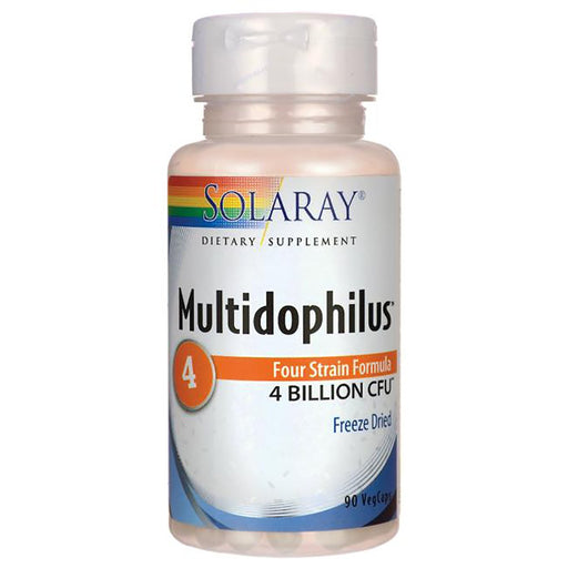 Solaray Vitamins, Minerals, Herbs & More Solaray Multidophilus plus DDS-1 (Non-Dairy, Freeze-Dried) 4 Billion 90 Caps (580529651756)