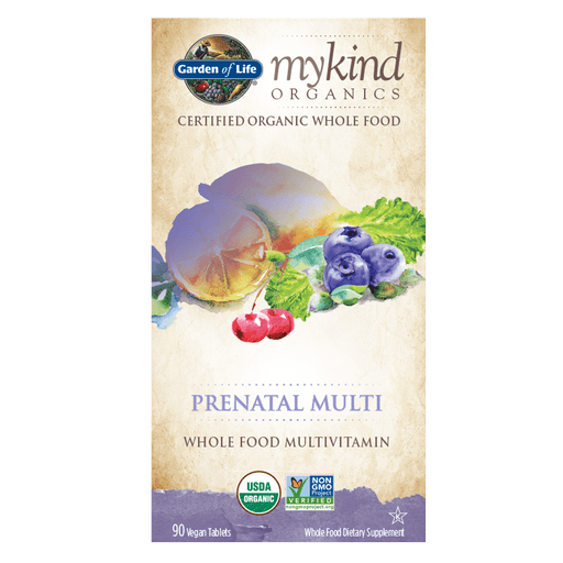 Garden of Life Vitamins, Minerals, Herbs & More Garden Of Life MyKind Organics Prenatal (Non-GMO) Multi 90 Tabs (581999525932)