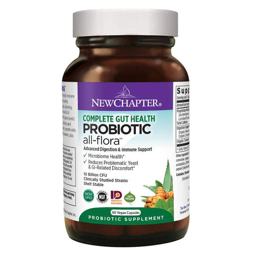 New Chapter Digestive Health New Chapter Probiotic All-Flora 60 Veggie Caps