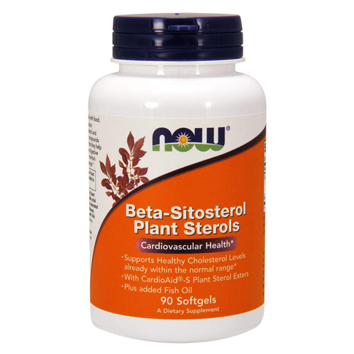 Now Foods Vitamins, Minerals, Herbs & More Now Foods Beta-Sitosterol Plant Sterols 90 Softgels