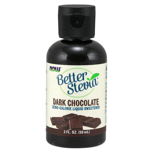 Now Foods Vitamins, Minerals, Herbs & More Now Foods Better Stevia Dark Chocolate Liq 2 Oz (582158975020)