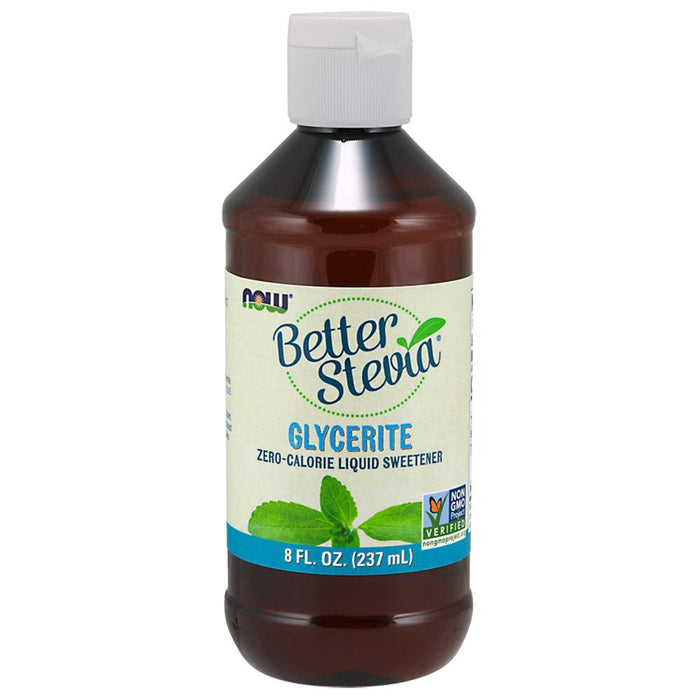 Now Foods Vitamins, Minerals, Herbs & More Now Foods Better Stevia Glycerite 8 Oz (582218186796)