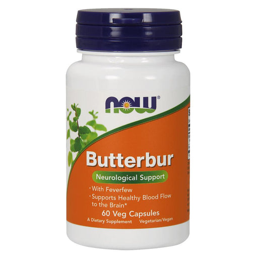 Now Foods Vitamins, Minerals, Herbs & More Now Foods Butterbur Ext 75 Mg 60 Vegetable Capsules (582233587756)