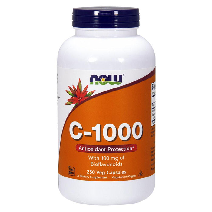 Now Foods Vitamins, Minerals, Herbs & More Now Foods C-1000 w/Bioflavonoids 250 Caps (580728782892)