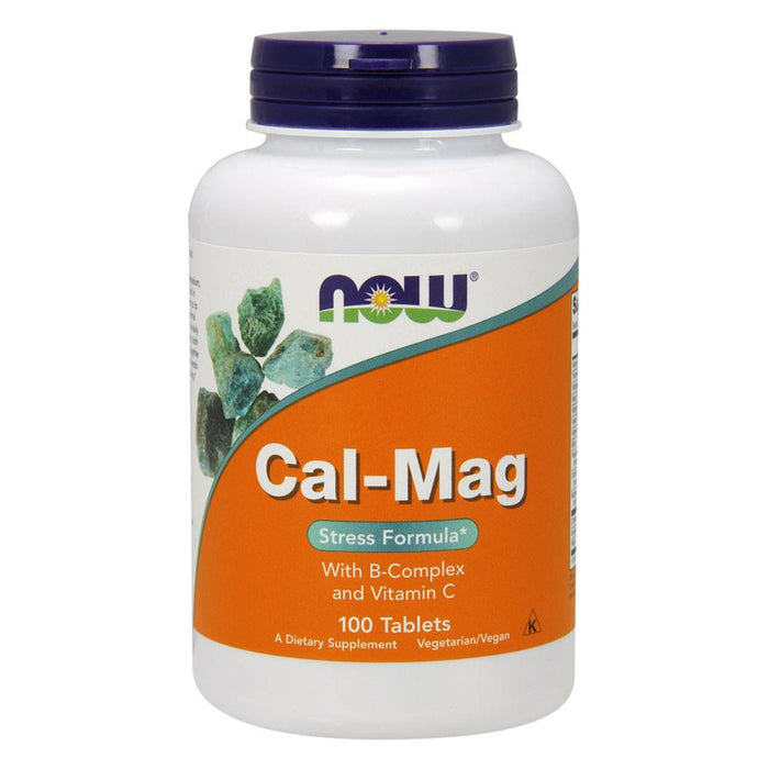 Now Foods Vitamins, Minerals, Herbs & More Now Foods Cal-Mag Stress Formula 100 Tablets