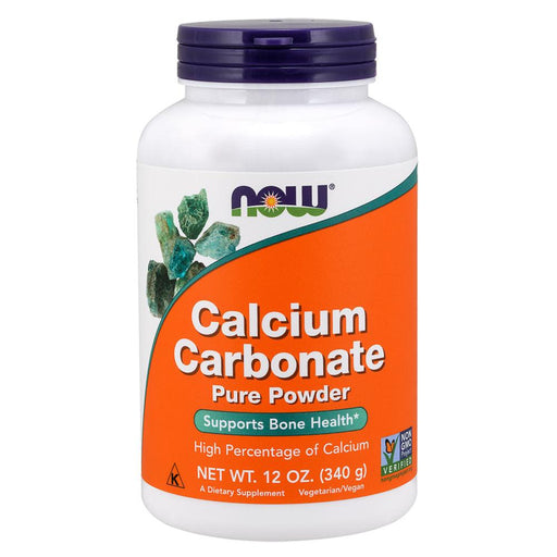 Now Foods Vitamins, Minerals, Herbs & More Now Foods Calcium Carbonate Powder 12 Oz