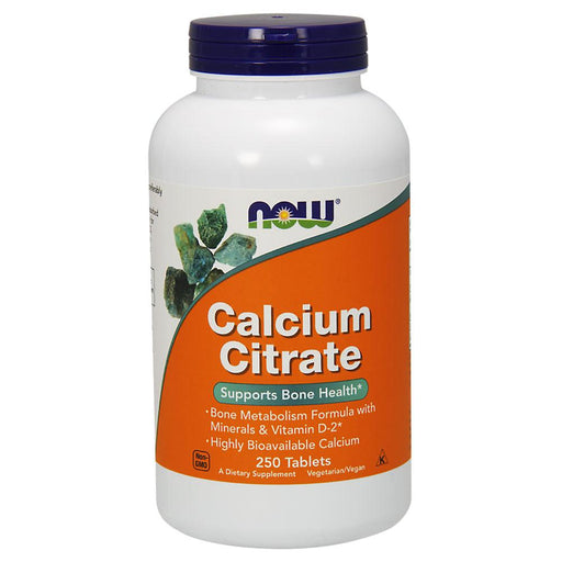 Now Foods Vitamins, Minerals, Herbs & More Now Foods Calcium Citrate w/Minerals & Vitamin D 250 Tabs