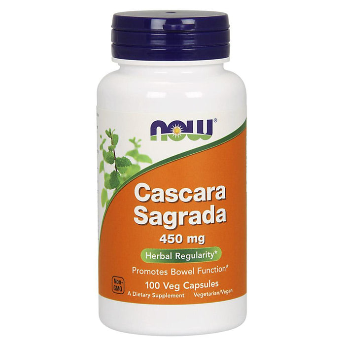 Now Foods Vitamins, Minerals, Herbs & More Now Foods Cascara Sagrada 450 Mg 100 Capsules