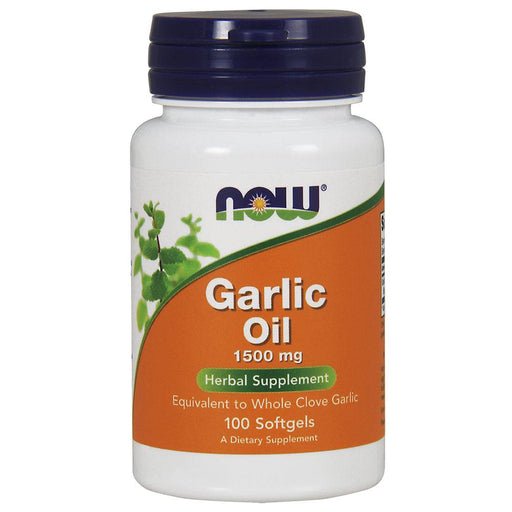 Now Foods Vitamins, Minerals, Herbs & More Now Foods Garlic Oil 1500 Mg 100 Softgels