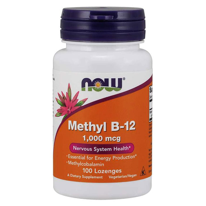 Now Foods Vitamins, Minerals, Herbs & More Now Foods Methyl B-12 1000 Mcg 100 Lozenges