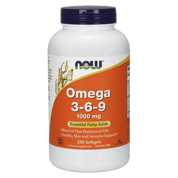 Now Foods Vitamins, Minerals, Herbs & More Now Foods Omega 3-6-9 1000 Mg 250 Softgels