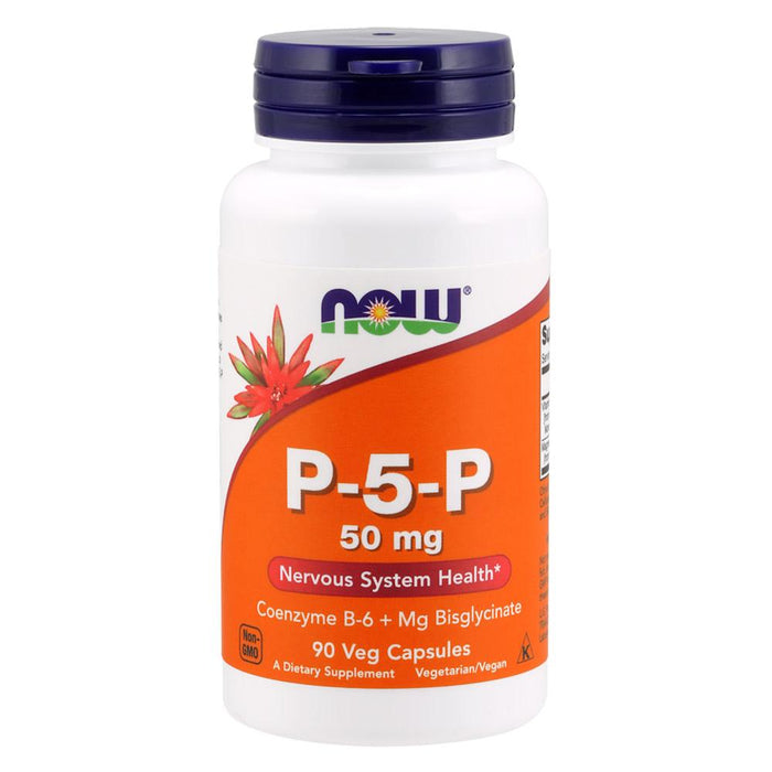 Now Foods Vitamins, Minerals, Herbs & More Now Foods P-5-P 50 Mg Complex 90 VegCaps