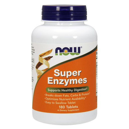 Now Foods Vitamins, Minerals, Herbs & More Now Foods Super Enzymes 180 Tabs