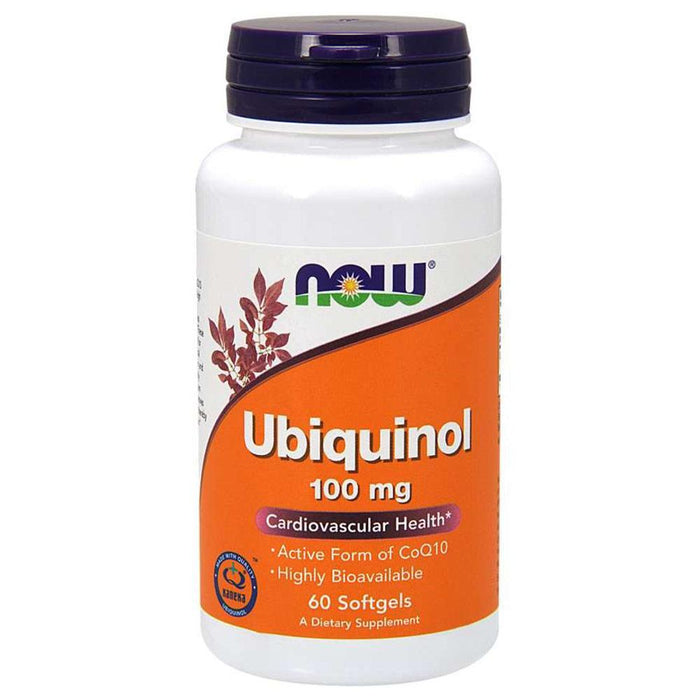 Now Foods Vitamins, Minerals, Herbs & More Now Foods Ubiquinol 100 Mg 60 Softgels (582176800812)