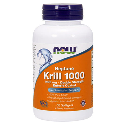 Now Foods Vitamins, Minerals, Herbs & More Now Foods Neptune Krill Oil 1000 Mg 60 Softgels (582149767212)