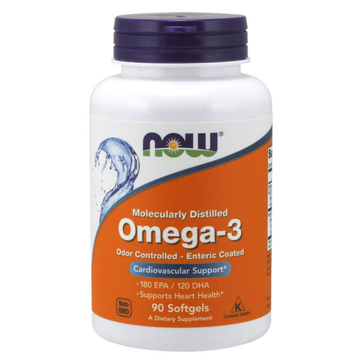 Now Foods Vitamins, Minerals, Herbs & More Now Foods Omega-3 90 Softgels Enteric