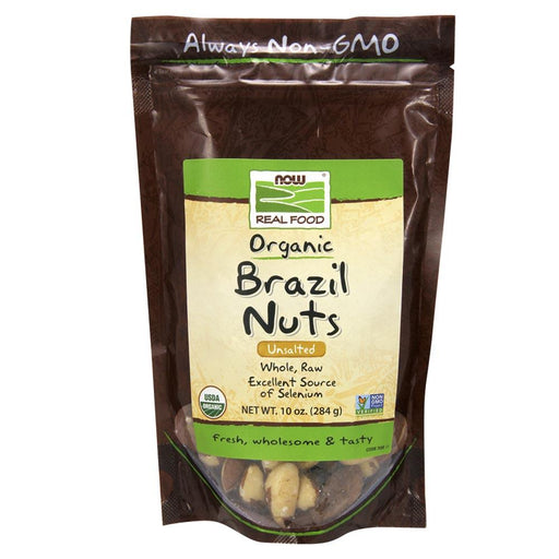 Now Foods Vitamins, Minerals, Herbs & More Now Foods Organic Brazil Nuts Raw 10 Oz