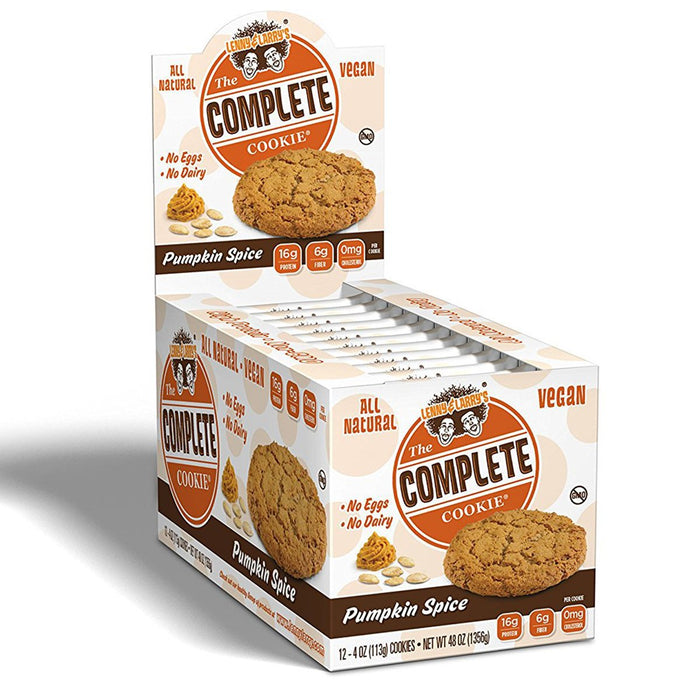 Lenny & Larry's Vitamins, Minerals, Herbs & More Pumpkin Spice Lenny & Larry's Complete Cookie 12/Box