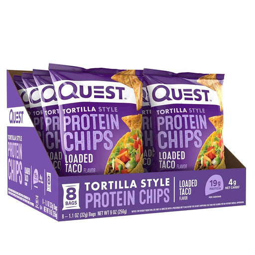 Quest Nutrition Foods & - Juices Taco Quest Protein Tortilla Chips 8/Box