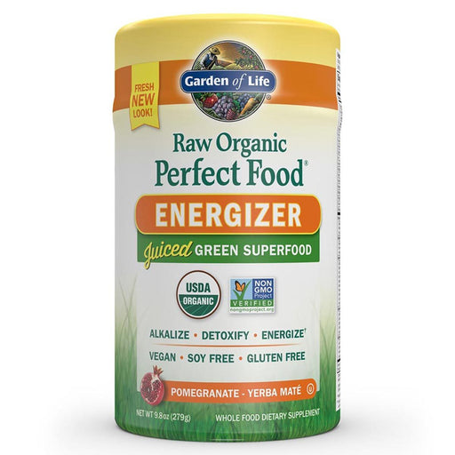 Garden of Life Vitamins, Minerals, Herbs & More Garden of Life Perfect Food Raw (Organic) Energizer 279 Grams