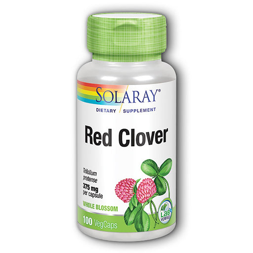 Solaray Vitamins, Minerals, Herbs & More Solaray Red Clover Blossoms 375mg 100 Caps (580507172908)