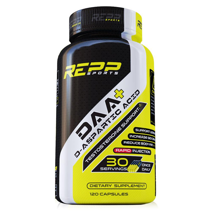 REPP SPORTS Amino Acids Default REPP Sports DAA+ 120 Caps (1753073287212)