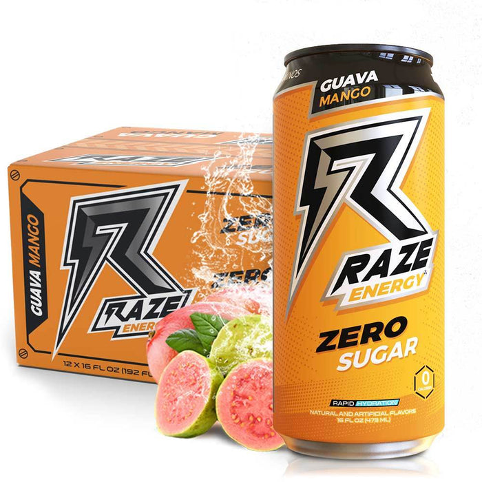 REPP SPORTS Drinks Guava Mango REPP Sports Raze Energy 12/Case