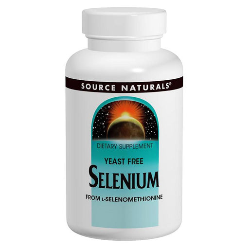 Source Naturals Source Naturals Selenium Yeast Free 200mcg 120 Tabs (582435307564)